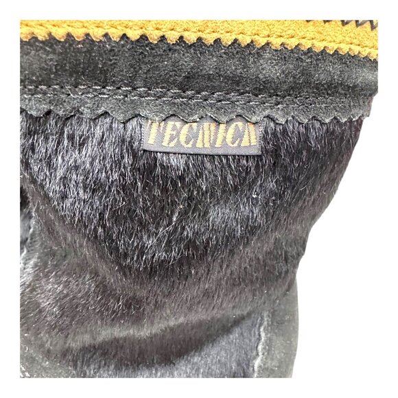 Tecnica Skandia Cowhide Goat Women's Brown Fur Insulated Ski Winter Boots Sz 7.5 - Picture 3 of 10